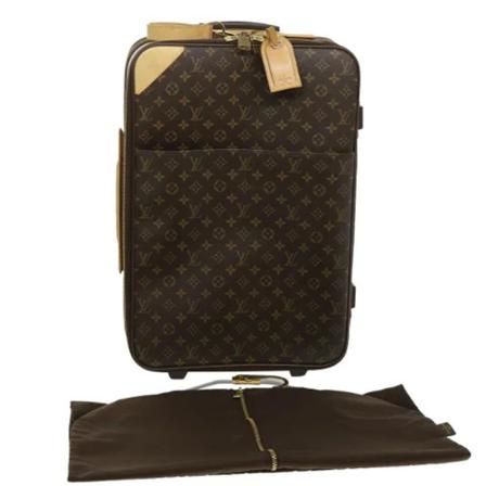 Louis Vuitton Vintage, Pre-owned Canvas travel-bags Bruin, unisex, Maat:ONE Size