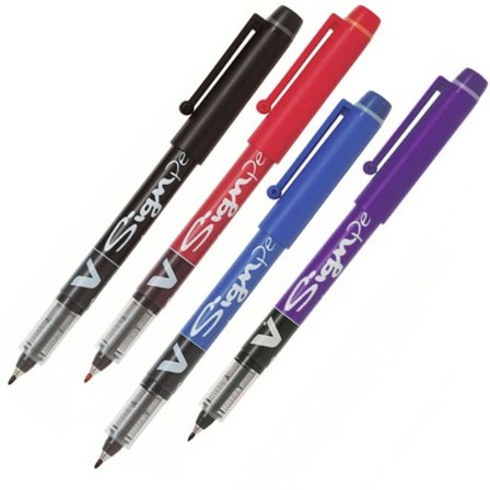 Pilot V-Sign Pen Purple