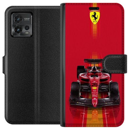 Yhteensopiva Lompakkokotelo Motorola Motorola Moto G72 Ferrari Formula 1 -auto ikonisessa punaisessa muotoilussa urheilullisella tarkkuudella