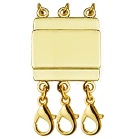 Halsband Dubbel Lager Lås DIY Smyckestillbehör Hummerlås Metall Dubbel Lager Lås Smyckestillbehör