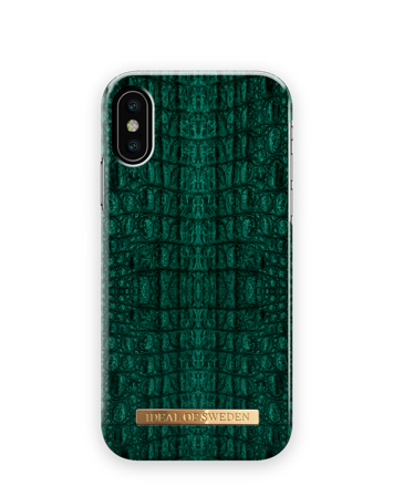 Fashion Case iPhone X Emerald Croco