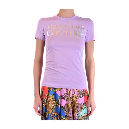 Versace Jeans Couture, T-shirt Paars, Dames, Maat:L