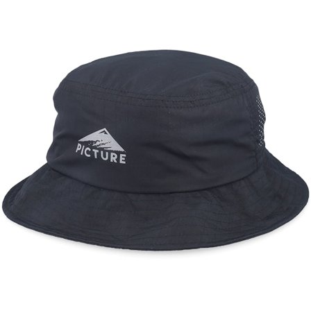 Picture - Black bucket Kapelusz - Lisbonne Hat Black Bucket @ Hatstore
