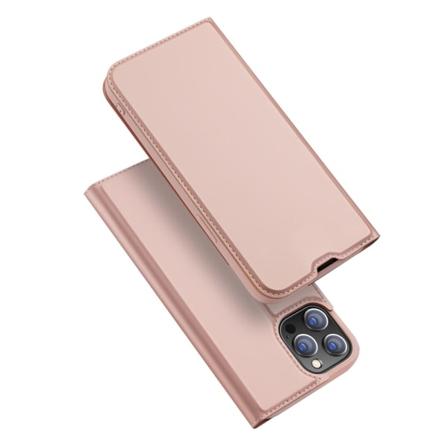 Dux Ducis Skin Pro Nahkakotelo iPhone 13 Prolle, Pinkki