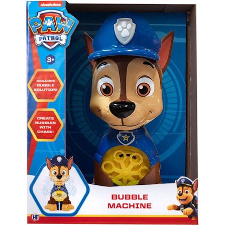 Paw Patrol elektrisk boblemaskine chase sæbe bobler