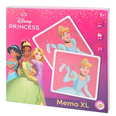 Disney Princess Skönheter XL Memory Spel 24 Delar