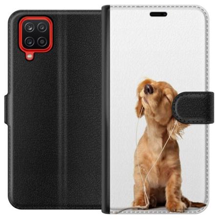 Samsung Galaxy A12 Lommeboketui Hund