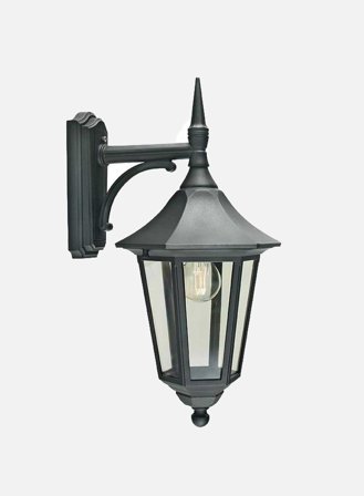 Modena 351 utelampe - sort