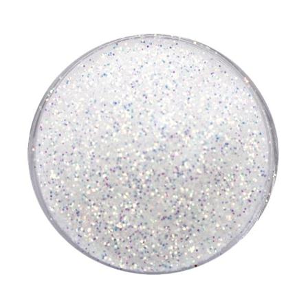 Nagelglitter - Finkornigt - Vit rainbow - 8ml - Glitter Vit
