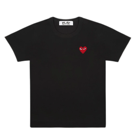 Svart t-shirt Comme des Garçons Play