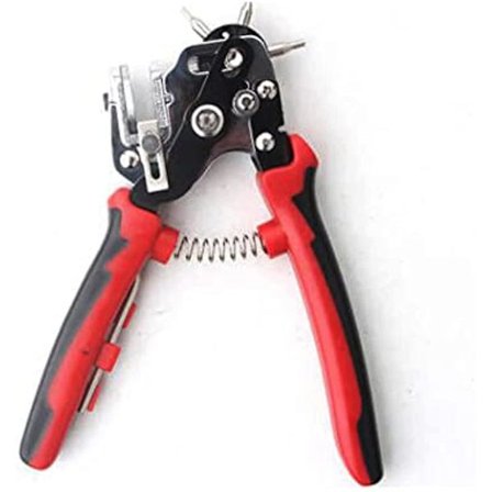 Läderhålsslagverktyg Bälteshålslag 2253 354 45mm Revolverstans Tång 6 Storlekar För Läder Bälte Tjock Skiva Plastskivor Tyg Diy Ho