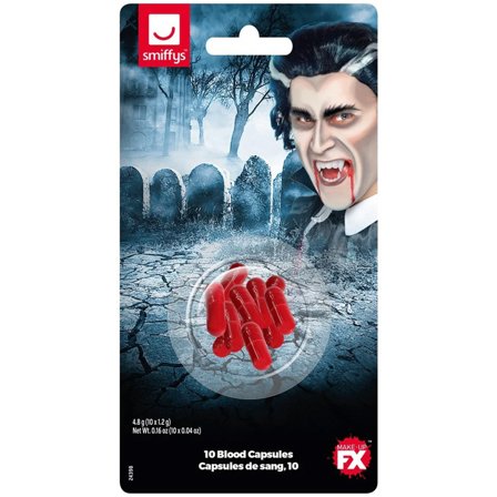 Blodkapslar 10-pack - Partyninja.se