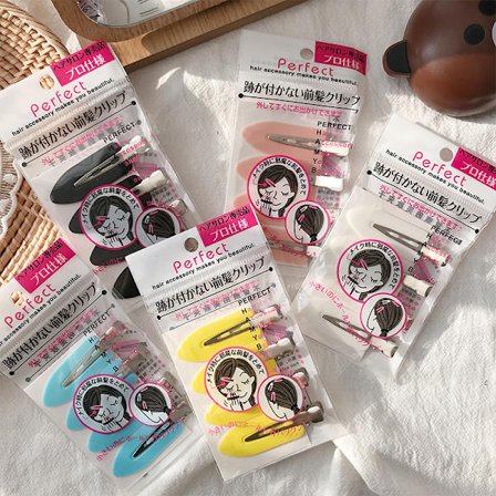 10 professionelle hårklemmer - sort sort