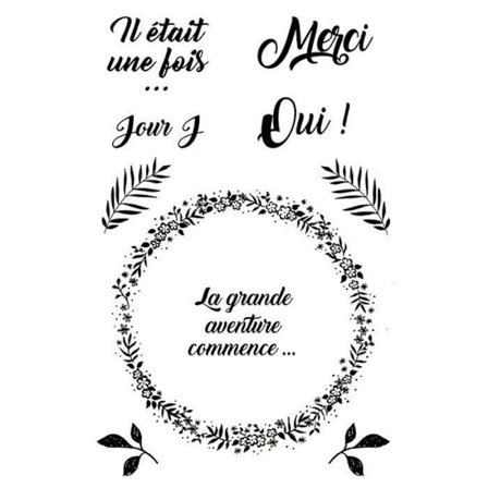 Tydliga stämplar 9 x 14 cm - Kärlek & Äktenskap