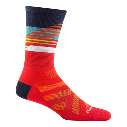 Darn Tough Men's Lillehammer Nordic Boot Lightweight Ski & Snowboard Sock Men ski socks Red XL