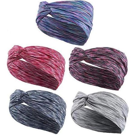 5 st pannband Yoga pannband bred sport pannband band halkfri