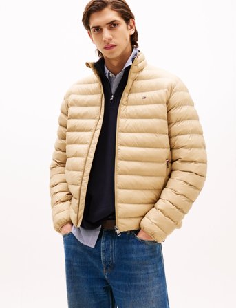 Tommy Hilfiger Packable Recycled Jacket - Beige - S