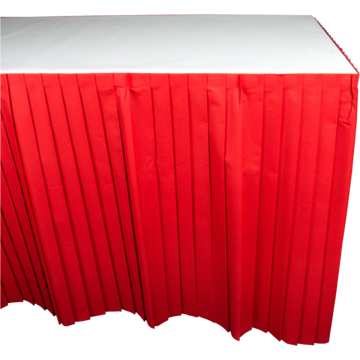 Dukskjørt Premium Rød 72cmx4M