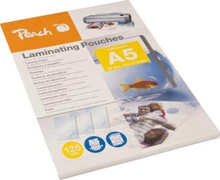 PEACH Laminerings poser A5 (148 x 210 mm) Gennemsigtig