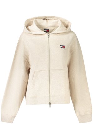 Tommy Hilfiger Felpa Con Zip Donna Beige