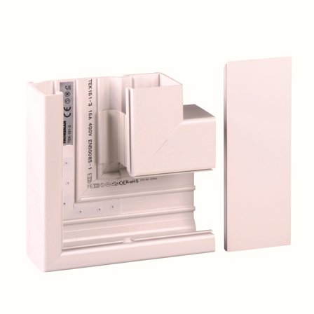 Schneider Electric 5576120 L-stykke 80 x 52 x 100 mm, Installasjonsmaterial