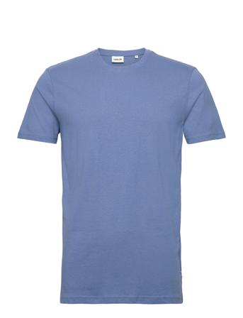 Sdrock Ss Tops T-Kortærmet Skjorte Blue Solid