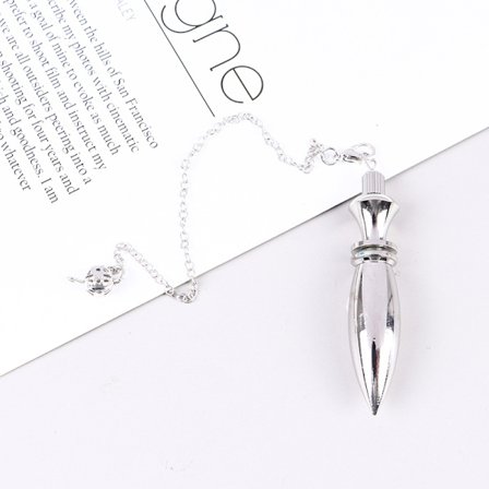 Metal Koppar Spiritual Point Pendel för DivinationHealing