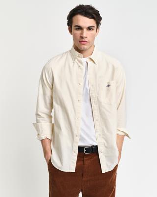 GANT - Oxfordskjorte med bankerstriper i regular fit - Herre - M