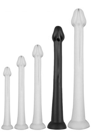 Darksil Whale Dildo XL Black 48 cm - Woome.pl