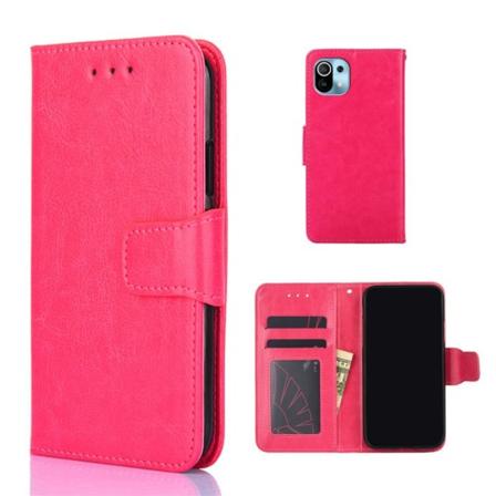 Xiaomi Mi 11 - Plånboksfodral - Rosa Pink Rosa