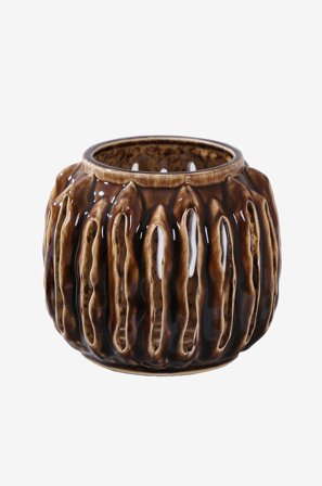 Eightmood - Lanterne Thorn medium - Brun - Lysestaker & lykter - Fra Homeroom