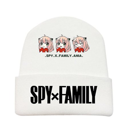 Fashion Trend Classic Winter Warm Knit Hat Beanie Cap For Children Adult Adolescents Cap New Japanese Anime Spy X Family Pattern