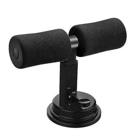 Sit Up Floor Bar, Bærbar Justerbar Sit Up Utstyr, Svart