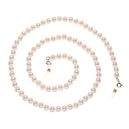 Fashion Pearl Chain Halsband Läsglasögon Halsband