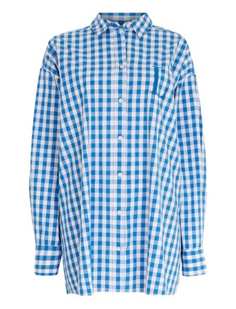 Stella Check Blue Line Of Oslo