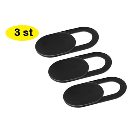 3 st kameralocket för dator och mobil