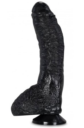 BlackyDick Tyson XL Dildo Schwarz 27 cm