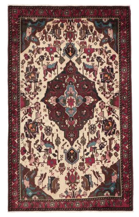 Medallion Small Afshar/Sirjan Rug 102X170 Wool
