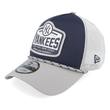 New Era - MLB Rally Drive A-Frame Trucker Trucker Blue Cap - @ Hatstore
