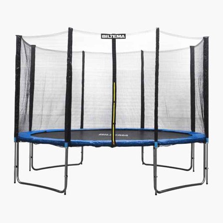 Biltema - Trampoline med beskyttelsesnett 396 cm