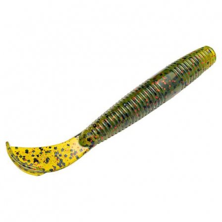 Strike King Rage Ned Cut-R Worm 7,5cm (9-pack) - Watermelon Red Flake