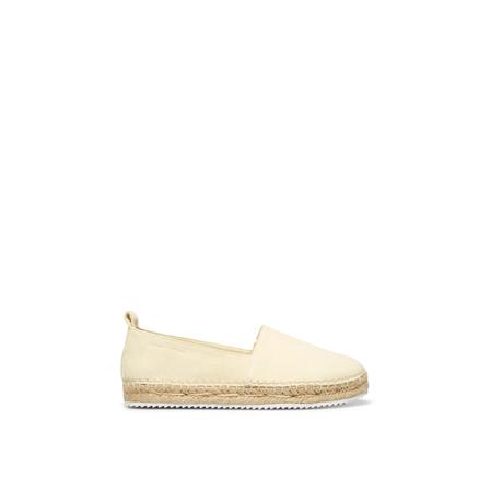 Marc O'Polo, Espadrilles Geel, Dames, Maat:39 EU,leer,gevlochten