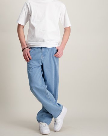 ONLY & SONS JUNIOR OSJFADE LOOSE LB 2872 PIM DNM NOOS Blå Jeans Kille - Kids Brand Store
