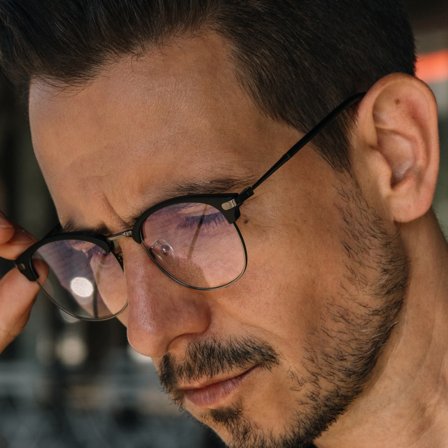 Occhiali Classroom nero opaco for Men