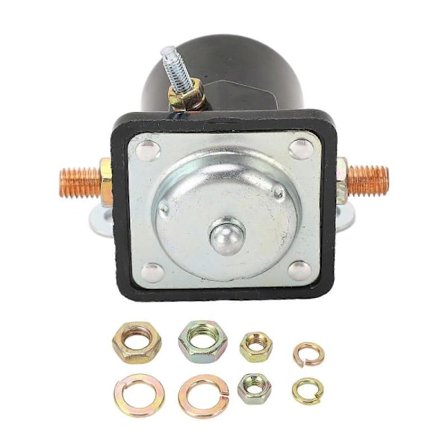 6 Volt 3 Terminaler Solenoid Strømbryter Relé Startmotor Solenoid 20?7000392 Erstatning for Allis Chalmers 1960 til 1961