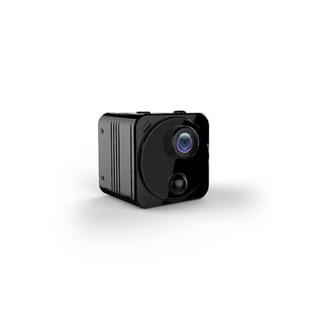 Mini 1080P HD Wifi-kamera med rörelsedetektering, mörkerseendefunktion, svart YEMAESRE