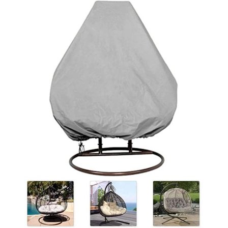 Havemøbler Rattan Kurv Hængestol Vandtæt Møbelbetræk(Gr