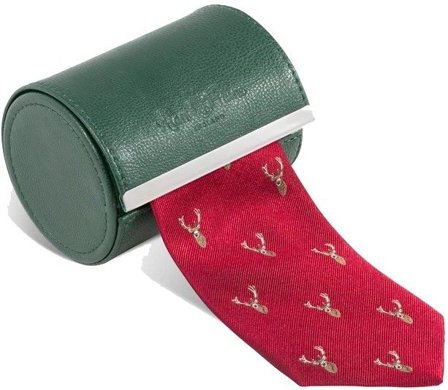 Alan Paine M's Ripon Silk Tie Red