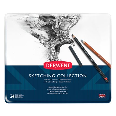 Derwent Sketching Collection 24-sett