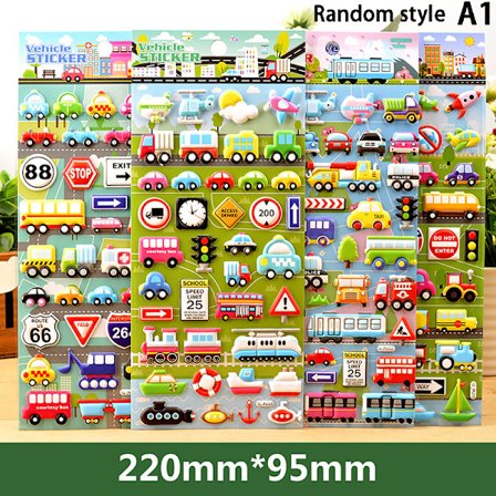 Flash Music e Fun Vehicle Car Tredimensjonal 3D Bubble Stick